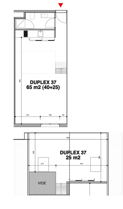 Verkoopsplan duplex 37