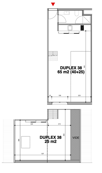 Verkoopsplan duplex 38